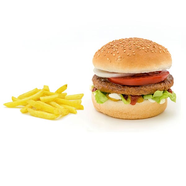 Beef-Burger-fries